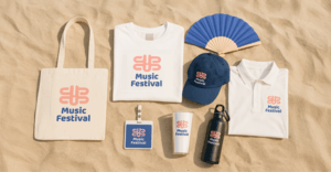 Wholesale Festival & Music Event Goodies and Customizable Apparel