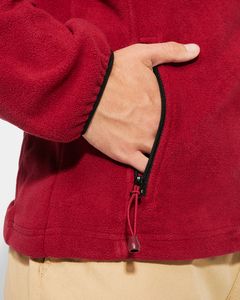 Roly SM1195 - LUCIANE Micro fleece jacket for outdoor sports with high neck and long sleeves