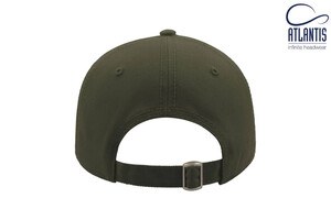 Atlantis AT052 - Vintage Chino Cargo Cap with Metal Buckle