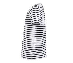 SF Mini SM202 - Breathable Kids' Unisex Striped Cotton Tee