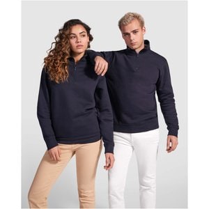 Roly SU1109 - ANETO Sweatshirt with matching half zip and polo neck