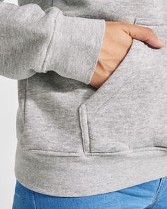 Roly SU1087 - CAPUCHA Hooded sweatshirt with kangaroo style pocket and flat adjustable drawcord