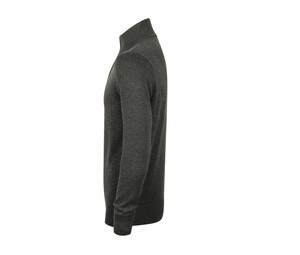 Henbury HY729 - Men's Soft Touch Zip Neck Sweater