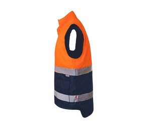 VELILLA V35902 - BICOLOR HIGH VISIBILITY  BODYWARMER