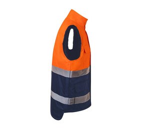 VELILLA V35902 - BICOLOR HIGH VISIBILITY  BODYWARMER