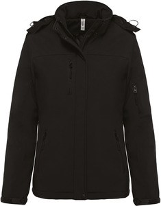 Kariban K651 - Women's lined hooded softshell parka