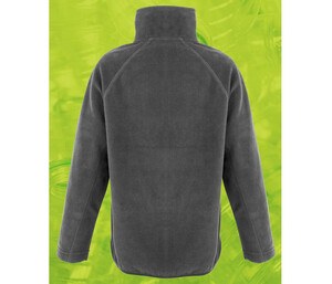 Result RS905J - Children's zipped collar fleece in recycled polyester