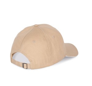 K-up KP191 - Cap with contrasting sandwich visor - 6 panels