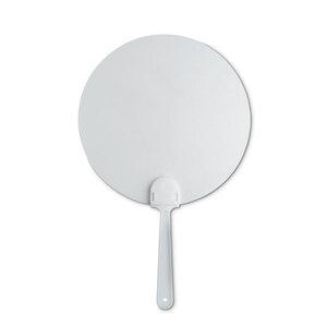 PAYPAY Frosted Transparent Manual Hand Fan - GiftRetail IT3491
