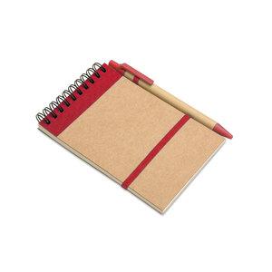 SONORA Eco-Friendly SONORA A6 Notepad with Pen Set - GiftRetail IT3789