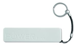 POWER MATE Compact 2200 mAh Power Bank with Key Ring - GiftRetail MO5001
