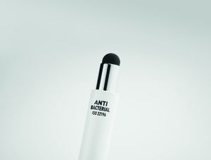 BLANQUITO CLEAN Antibacterial Stylus Ballpen with Blue Ink - GiftRetail MO6153