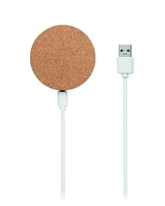 KOKE Eco-Friendly Cork Wireless Charging Pad for iPhone - GiftRetail MO6399