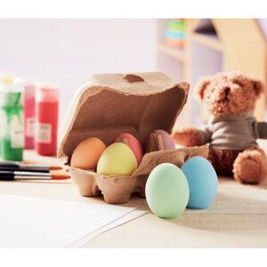 TAMAGO 6 chalk eggs in box - GiftRetail MO6479