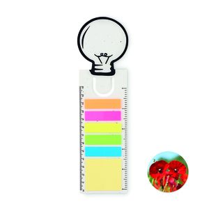IDEA SEED Seed paper bookmark w/memo pad - GiftRetail MO6512
