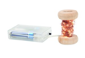 FAIRY LED Warm Yellow LED Fairy Lights String on Wooden Spool - GiftRetail MO6611