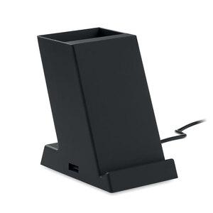 BLOCK 15W Dual Coil Wireless Charger with Penholder - GiftRetail MO6679