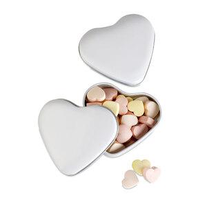 LOVEMINT Sweetheart Tin Box with Heart Candies - GiftRetail MO7234