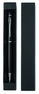 EDUAR Premium Aluminium Twist Stylus Pen with Paper Box - GiftRetail MO8476