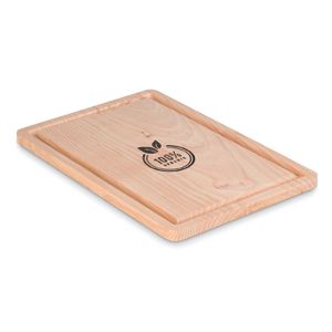 ELLWOOD Premium Large Alder Wood Cutting Board with Groove - GiftRetail MO8861