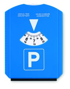 PARK Multi-Function Parking Card with Ice Scraper Tool - GiftRetail MO8945