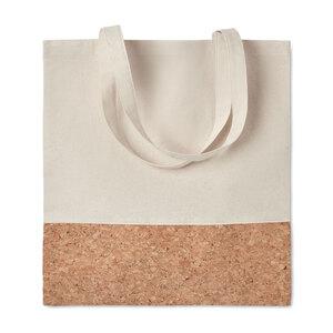 ILLA TOTE Eco-Friendly Cotton Tote with Cork Detail - GiftRetail MO9517