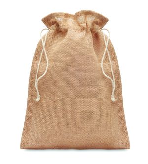JUTE MEDIUM Medium jute gift bag 25 x 32cm - GiftRetail MO9929