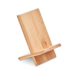 WHIPPY Eco-Friendly Bamboo Phone Stand for Home and Office - GiftRetail MO9944