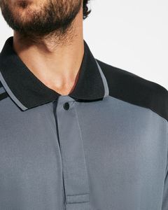 Roly PO8410 - SAMURAI Antibacterial short-sleeve polo shirt in a colour combination design