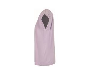 Build Your Brand BY021 - Women's Cotton Jersey T-Shirt with Folded Sleeves