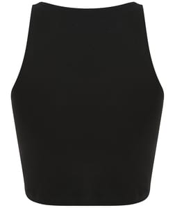 Skinnifit SK106 - Cotton Blend Racerback Crop Top for Women