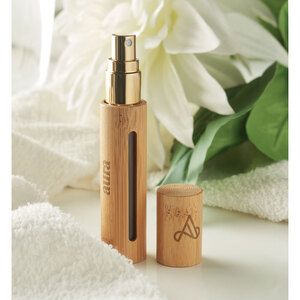 MIZER Eco-Friendly Bamboo Perfume Atomizer Bottle 10ml - GiftRetail MO6697