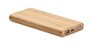 ARENA C Eco-Friendly Bamboo 6000mAh Wireless Power Bank - GiftRetail MO6815