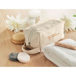 BIA Eco-Friendly Organic Canvas Cosmetic Bag - GiftRetail MO6853