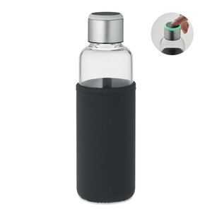 INDER Smart Hydration Reminder Borosilicate Glass Bottle - GiftRetail MO6858
