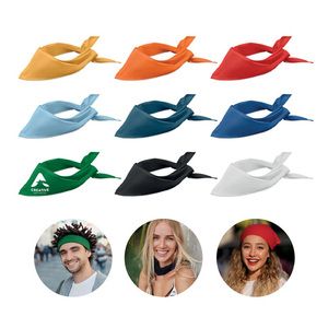 BANDIDO Polycotton Multifunctional Triangle Scarf - GiftRetail MO6876