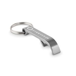 OVIKEY Eco-Friendly Recycled Aluminium Key Ring Opener - GiftRetail MO6923