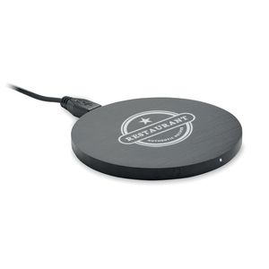 RUNDO Eco-Friendly Bamboo Wireless Charger for QI Devices - GiftRetail MO9434