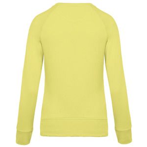 Kariban K481 - Women's organic round neck sweatshirt with raglan sleeves