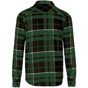 Kariban K579 - Sherpa-lined checked SHIRT JACKET