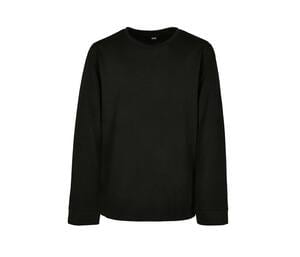 BUILD YOUR BRAND BY135 - Kids Sporty Long Sleeve Cotton Tee