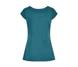 BUILD YOUR BRAND BYB013 - LADIES WIDE NECK TEE