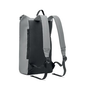 BRIGHT ROLLPACK High Reflective Rolltop Laptop Backpack 15 Inch - GiftRetail MO2056