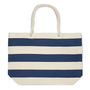 HEAVEN STRIPE Eco-Friendly Striped Cotton Beach & Shopping Bag - GiftRetail MO2126