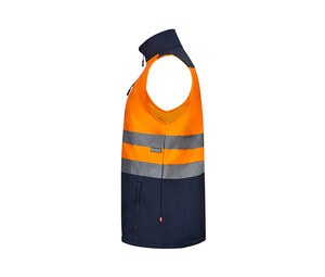 VELILLA V35906 - TWO-TONE SOFTSHELL VEST