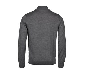 TEE JAYS TJ6010 - Men's Italian Merino Wool Blend Half Zip Sweater