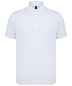 Henbury H465 - Men's recycled polyester polo shirt