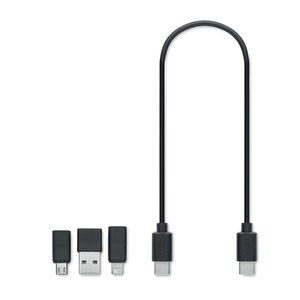 VERSA 3 in 1 cable set - GiftRetail MO2150