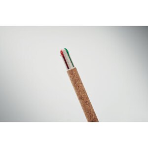 ARBOCHO Cork 4-colour ink ball pen - GiftRetail MO2421