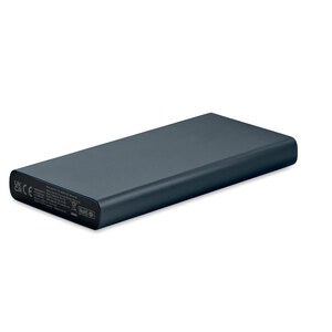 POWERFLAT UltraSlim 10000mAh Aluminum Quick Charge Power Bank - GiftRetail MO6770